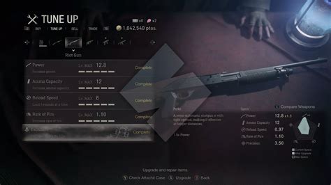 Resident Evil Weapons Guide All Weapon And Upgrade Costs Stevivor