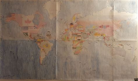 World Flag Map