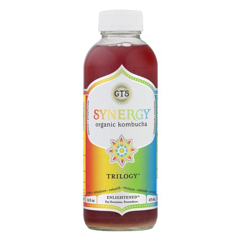 Save on GT's Synergy Trilogy Kombucha Drink Organic & Raw Order Online ...