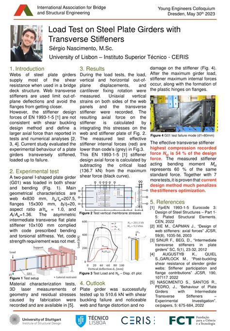 Pdf Load Tests On Steel Plate Girders With Transverse Stiffeners