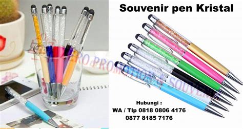 Souvenir Pen Kristal Elegant Crystal Pulpen Zeropromosi Souvenir