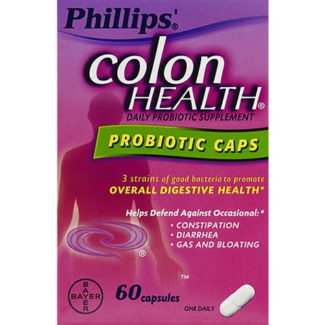 Phillips® Daily Care Colon Health® Daily Probiotic Capsules 60 Ct Box