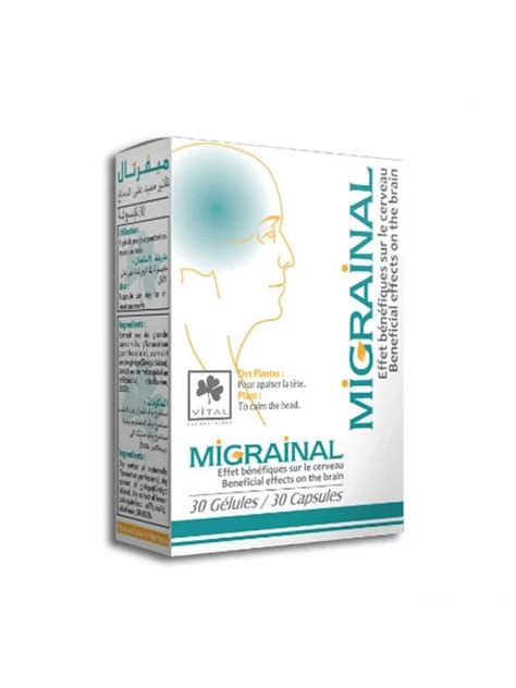 VITAL MIGRAINAL 30 GELULES TuniPro