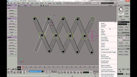 Rig an accordion lamp in Softimage - YouTube