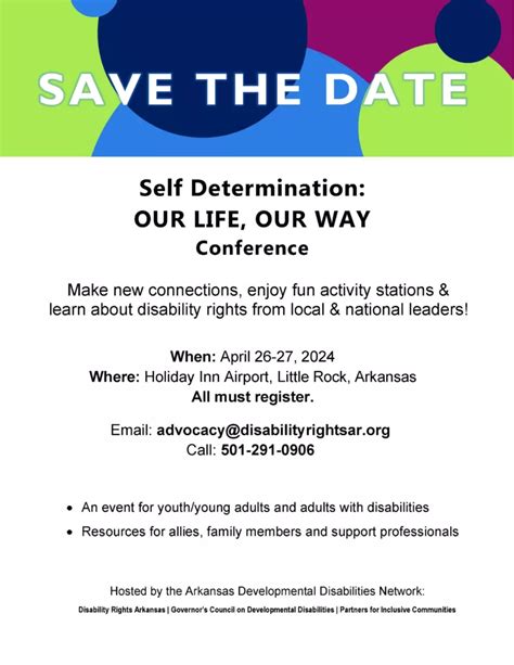 Self Determination Our Life Our Way Conference Arkansas Governor S