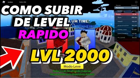 Como Subir De Level Rapido No Blox Fruits Como Jogar Blox Fruits