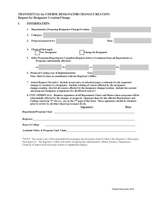 Fillable Online Uwrf Web Designator Transmittal Form Uwrf Fax Email