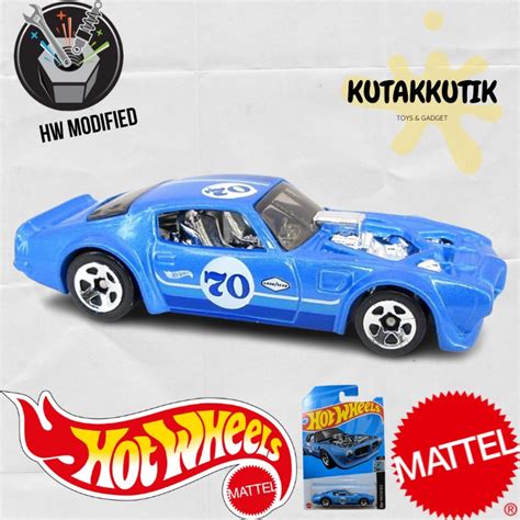 Jual Hot Wheels 1970 Pontiac Firebird Biru No 70 Lot A 2023 HW Modified Shopee Indonesia