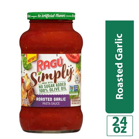 Ragú Simply™ Roasted Garlic Pasta Sauce 24 Oz