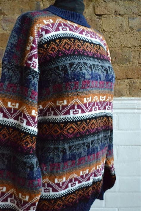Alpaca Wool Jumper .peruvian Jumper . Christmas Jumper.christmas