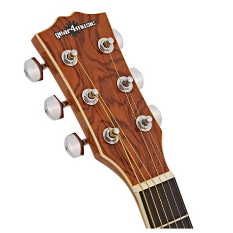 Deluxe Dreadnought Electro Acoustic Guitar Ovangkol Body At Gear Music