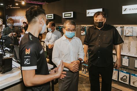 OPENING OF EXP SINGAPORES FIRST ESPORTS EXPERIENCE CENTRE AT KALLANG