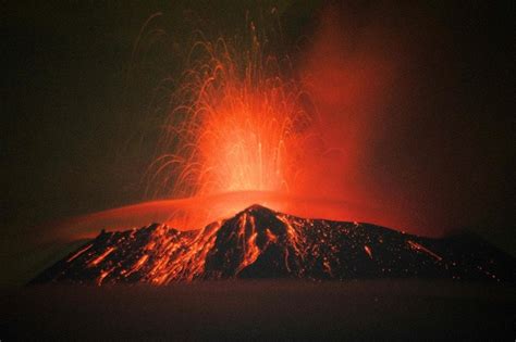 Mexico Raises Alert Level For Popocatepetl Volcano As It Spews Smoke