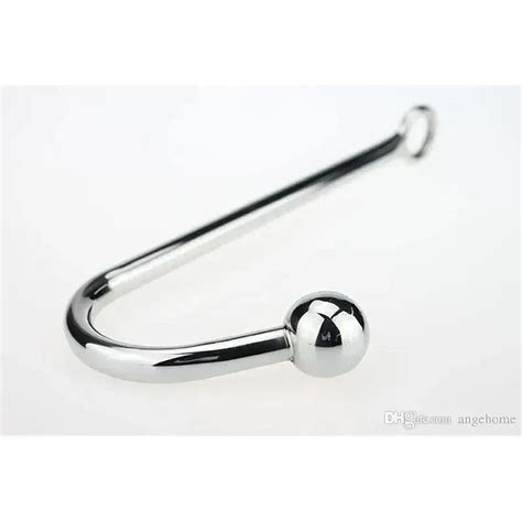 Gancho Anal Metal BDSM Hardcore Tamanho P Só Prazer e Cia