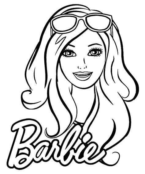 Desenhos da Barbie para colorir - Bora Colorir