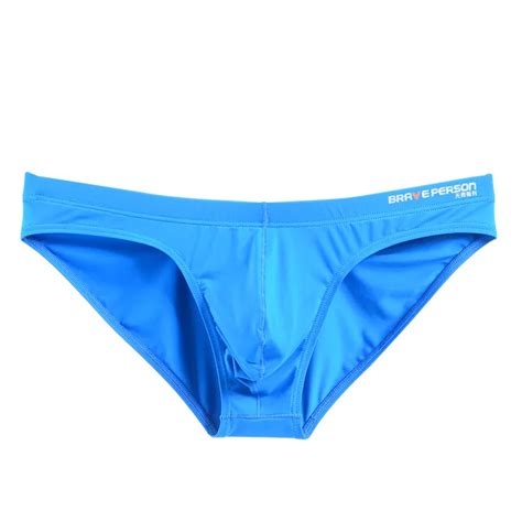 Men S Bikini Brief Nylon Solid Contour Pouch Underwear Sexy Panties