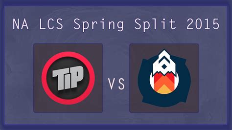 Na Lcs Spring Split W D Team Impulse Vs Gravity Highlights Youtube