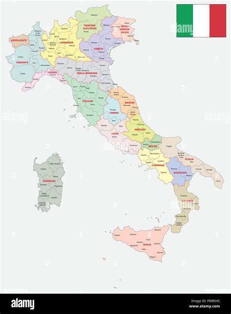 Italy Map Hi Res Stock Photography And Images Alamy