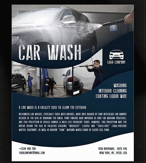 Auto Detailing Flyer Template