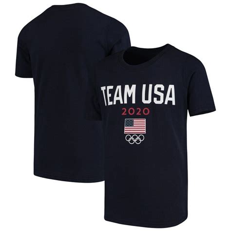 Team USA Youth 2024 Summer Olympics Road to Tokyo T-Shirt - Navy