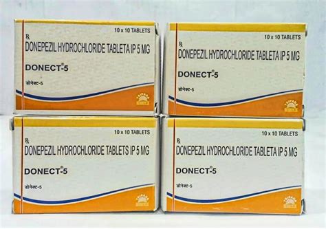 Donepezil Hydrochloride Tablets Mg At Rs Stripe Donepezil Tablet