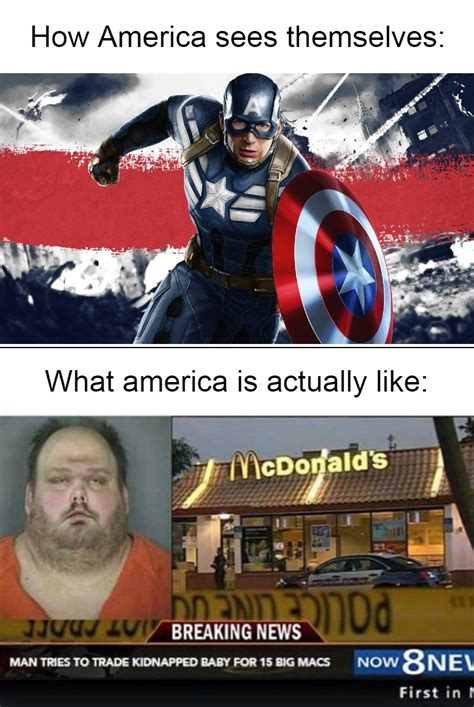 Captain Murica Meme