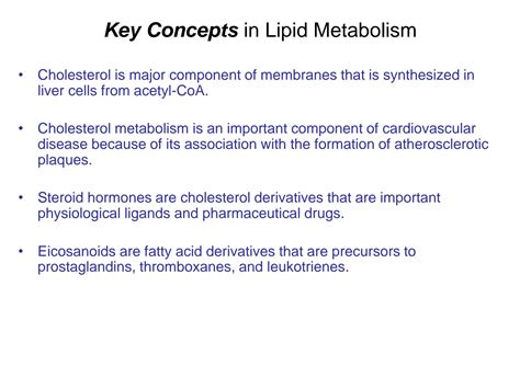 SOLUTION: Cholesterol synthesis 1 - Studypool