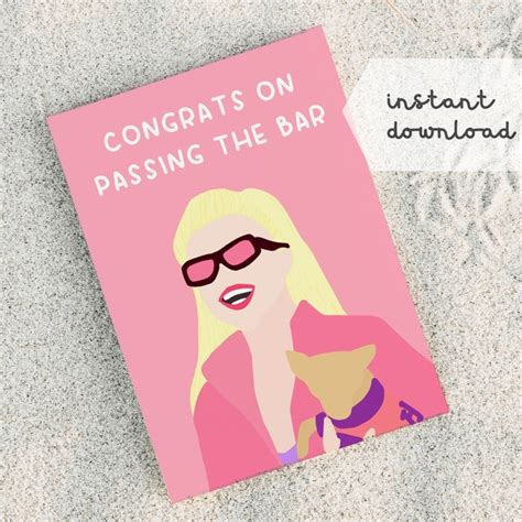 Elle Woods Graduation Card - Etsy