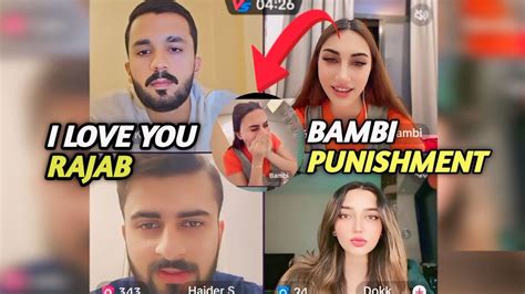 Rajab Butt And Haider Shah VS Bambi And Dokkmok TikTok Live Match