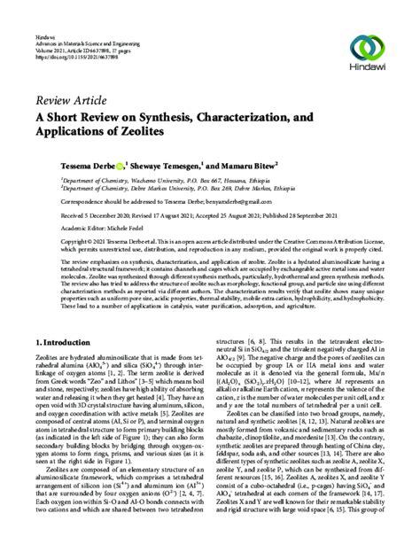 Pdf A Short Review On Synthesis Characterization And Applications