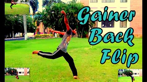 How To Do Gainer Back Flip Step By Step Easy Tutorial YouTube