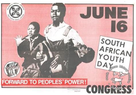 SAHA - South African History Archive - JUNE 16 : SOUTH AFRICAN YOUTH ...