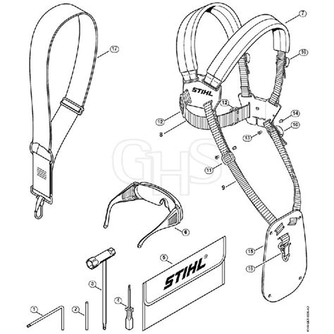 Genuine Stihl FS56 4144 P Tools Extras GHS