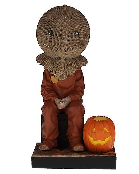 Sitting Sam Bobblehead Trick R Treat