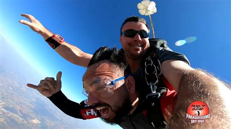 Salto Duplo Do Rafael Na Skyjump Paraquedismo Youtube