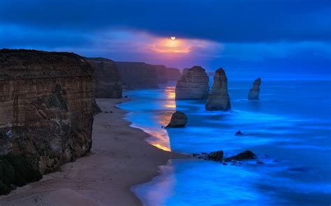 nature, Landscape, Beach, Cliff, Sea, Coast, Twelve Apostles, Australia ...