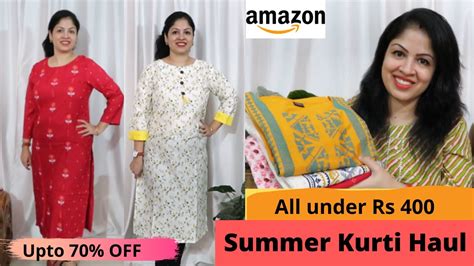 Amazon Kurta Haul 2021 Amazon Kurti Haul 2021 All Under Rs 400 Try