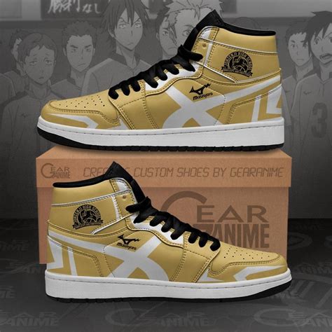 Johzenji High Jordan Haikyuu Custom Anime Air Jordan Shoes In 2021