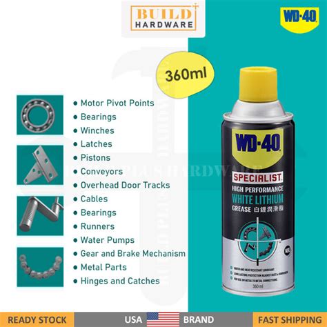 Wd Specialist High Performance White Lithium Grease Ml