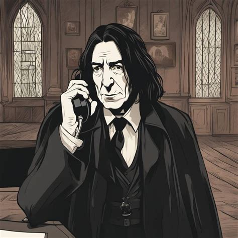 Snape calling by TammiWid on DeviantArt