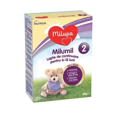 Formula De Lapte De Continuare Milumil PreciNutri 6 Luni Bebe Tei