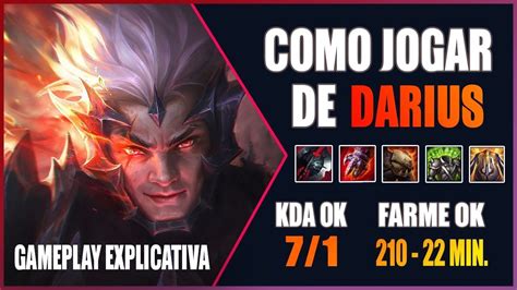 Como Jogar De Darius League Of Legends Jogo Completo Joga