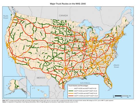 Truck Routes And Maps