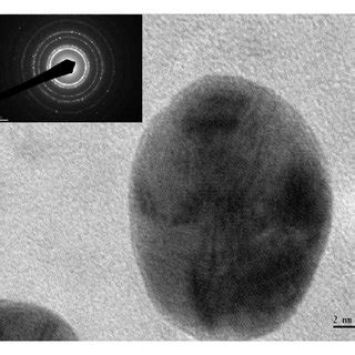 HR TEM Images Of AgNPs Formed By Nocardiopsis Sp MBRC 1 A 10 Nm