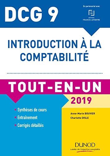 DCG 9 Introduction à la comptabilité 2019 Tout en Un Vallejo