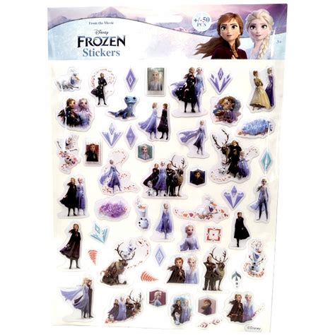 Naklejki Wypuk E Frozen Kraina Lodu Elza Anna Olaf Disney Sztuk