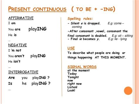 Present Continuous Present Perfect Can You Identify The Difference Eage Tutor