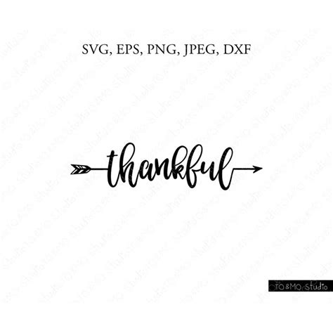 Thankful SVG, Thanksgiving SVG, Thankful Clipart, Thanksgivi - Inspire ...