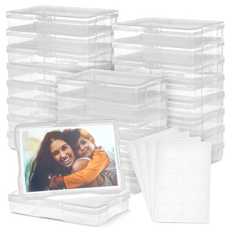 24 Photo Storage Boxes For 4x6 Pictures Photo Organizer Storage