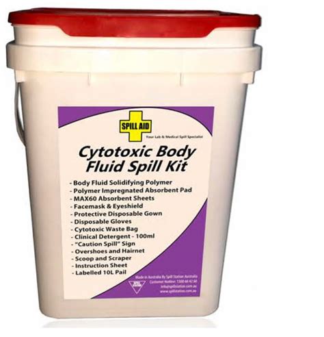 Cytotoxic Spill Kit Hard Carpet Surface Safety And Mobility